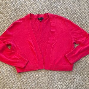 Talbots size extra small Women's Vibrant Red Cardigan